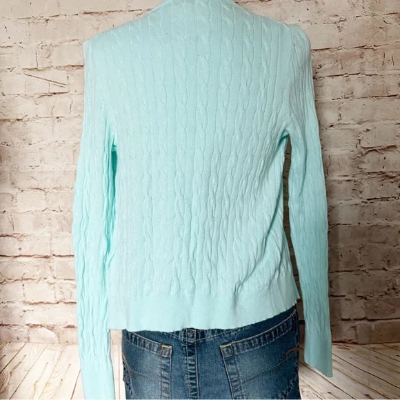 J. Crew cable knit cardigan sweater set - Picture 7 of 7